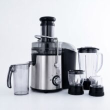 آبمیوه گیری استیل ۴ کاره BMB مدل BIU3300 با توان ۳۵۰ وات واقعی