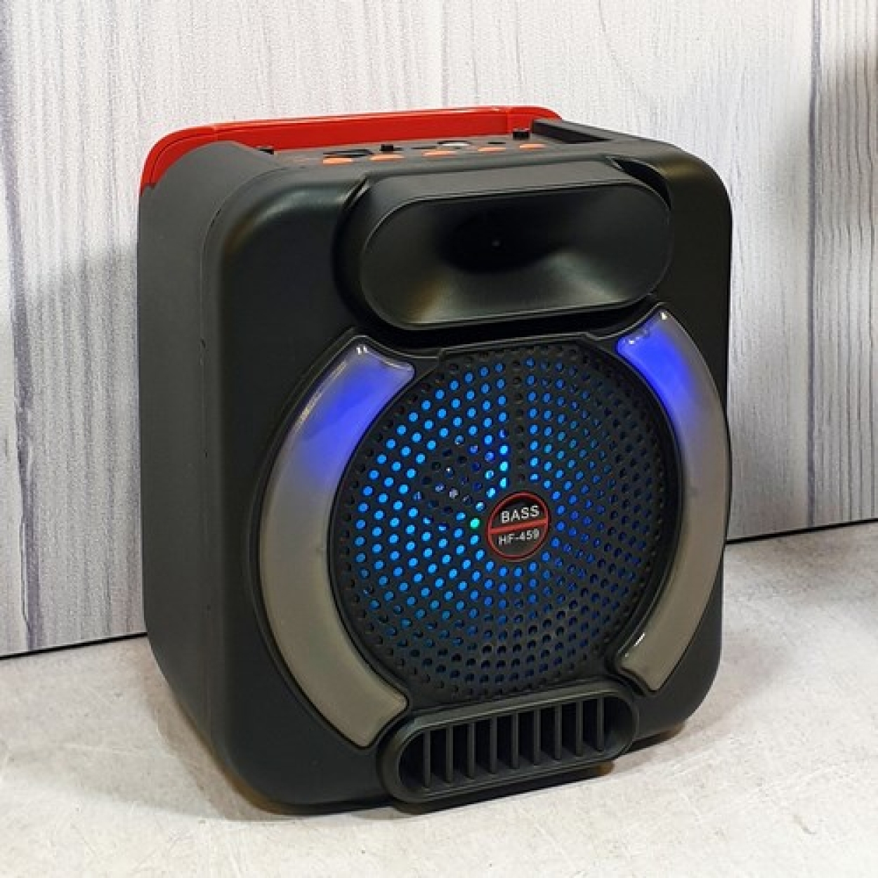 اسپیکر بلوتوثی قابل حمل ۴ اینچ بلینا مدل HF-459 با نورپردازی RGB