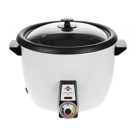 پلوپز شانزده نفره پارس خزر مدل RC-361TSW | پخت بی‌نقص با ته‌دیگ طلایی