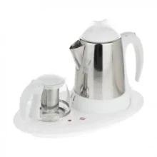 سینی چایساز استیل پارس خزر مدل 3500SP با طراحی شیک و صفحه گرم‌نگهدارنده